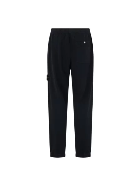 Spodnie dresowe Stone Island z kamieniami czarne