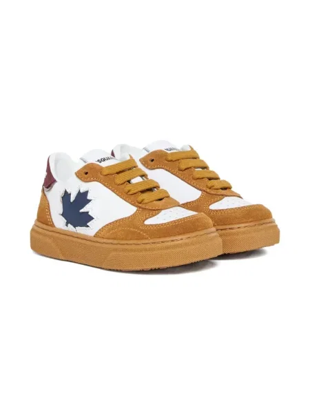 Sneakersy dziecięce Dsquared2 brązowe