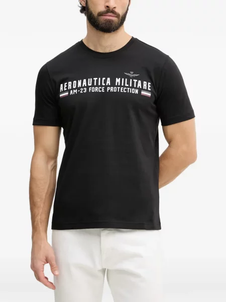 Tricou Aeronautica Militare cu imagine negru