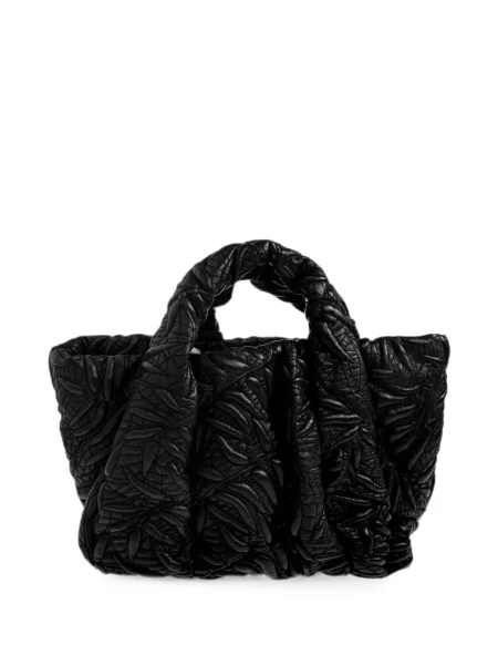 Matlasat geantă shopper Munthe negru