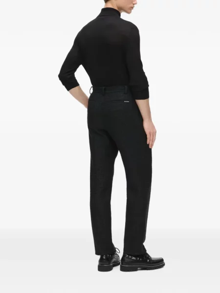 Bouclé pantaloni Karl Lagerfeld negru