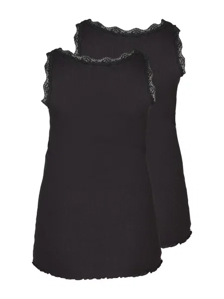 Top Zizzi negru