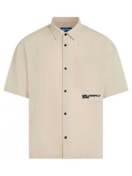 KARL LAGERFELD JEANS Košile béžová