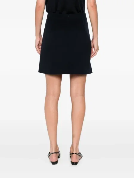 Fusta mini 's Max Mara de lână albastru