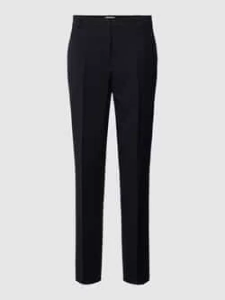 Spodnie o kroju slim fit w jednolitym kolorze Jake*s Collection