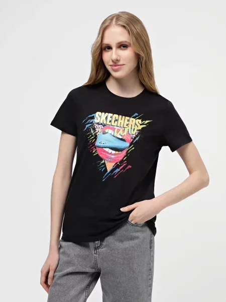 Футболка Skechers черная