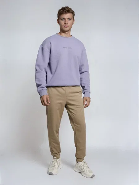 Спортивні штани джогери бежевий