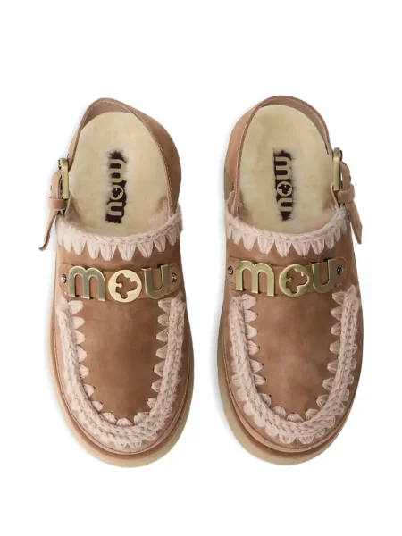 Papuci tip mules Mou maro