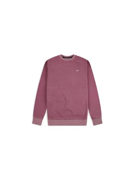 Vans ComfyCush Washed Crewneck Mężczyźni Bluzy i bluzy z kapturem Vans Burgundowy Size: S