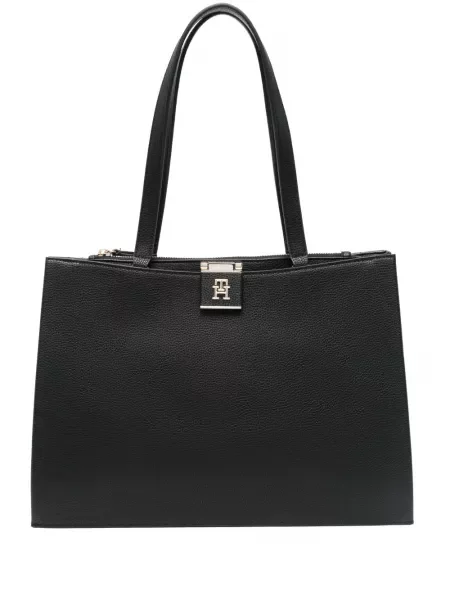 Geantă de mână Tommy Hilfiger negru