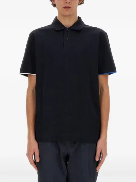 Tricou polo Boss negru