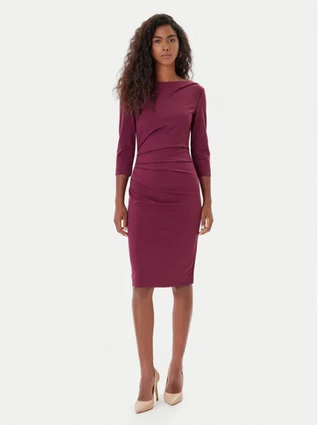 Rinascimento Rochie cocktail Vișiniu