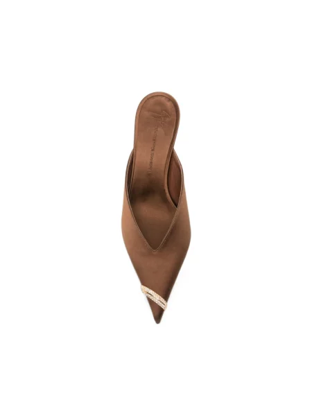 Klapki Giuseppe Zanotti brązowe