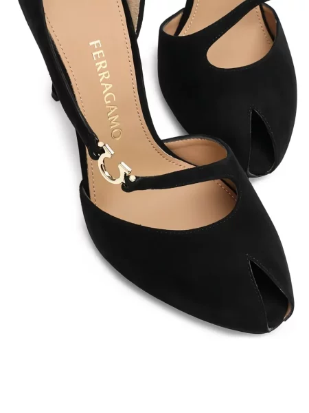 Pantofi cu toc Ferragamo negru