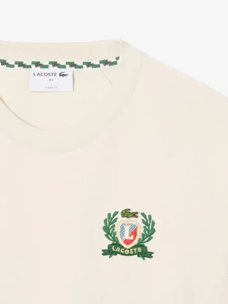 Свитшот Lacoste белый
