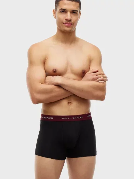 Боксеры Tommy Hilfiger с лого черные