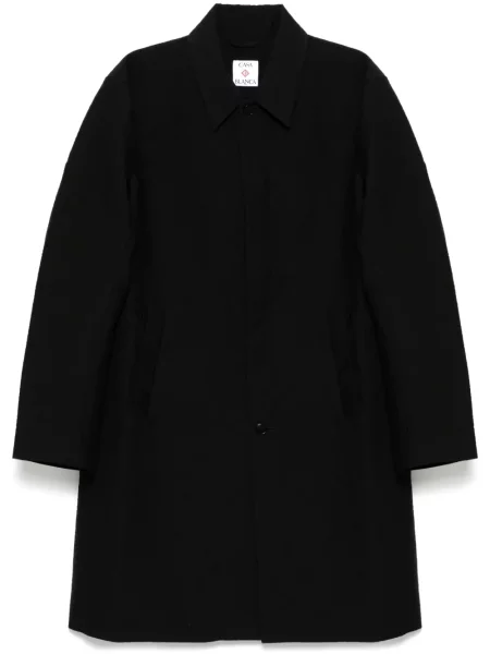 Palton Casablanca din jacard negru