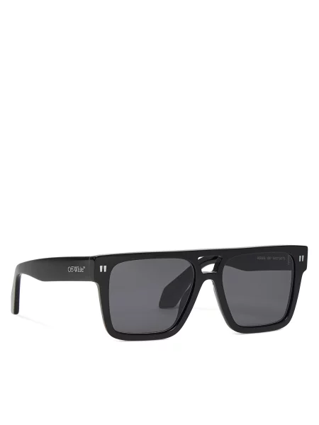 Off-White ochelari de soare negru alb