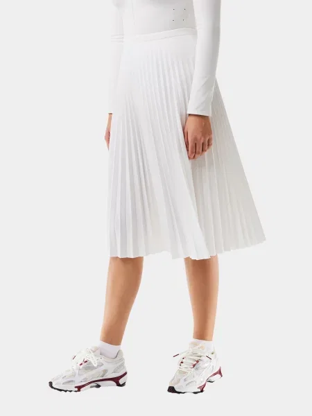 Lacoste Спідниця міді білий