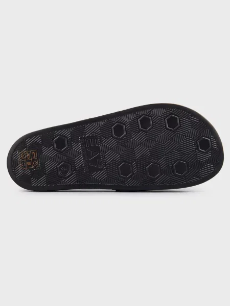 Шлепанцы Ea7 Emporio Armani черные