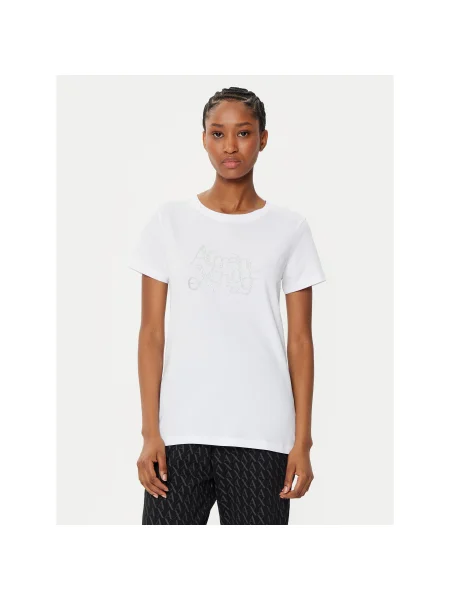 Armani Exchange Póló Regular Fit fehér