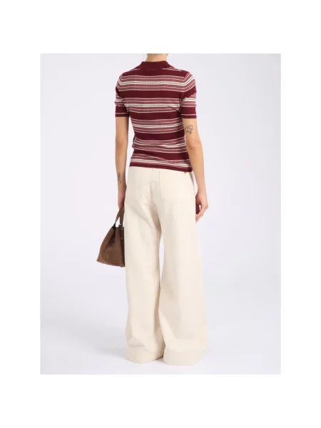 Koszulka polo Max Mara Studio wełniana