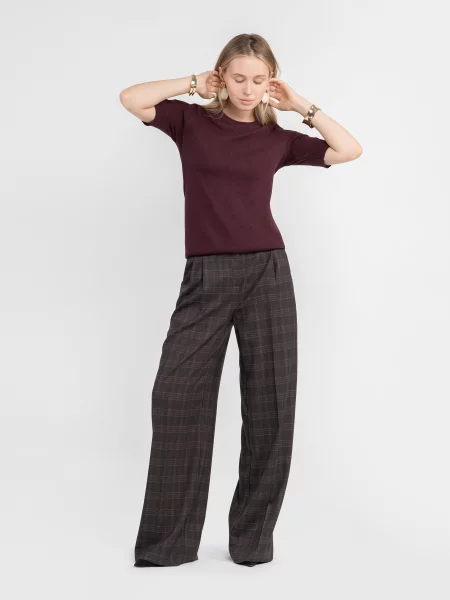 Вовняні Кофти та светри Arber бордовий