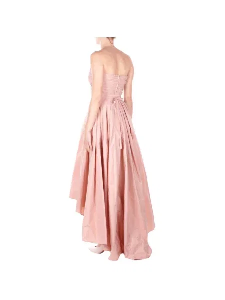 Pinko rochie drapată bej