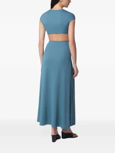 Rochie maxi Christopher Esber albastru