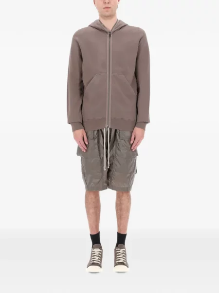Hanorac cu glugă Rick Owens maro