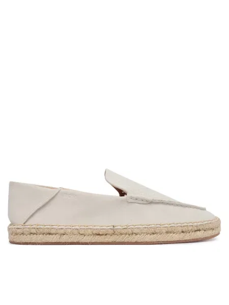 Espadrile BOSS Madeira Mocc alb