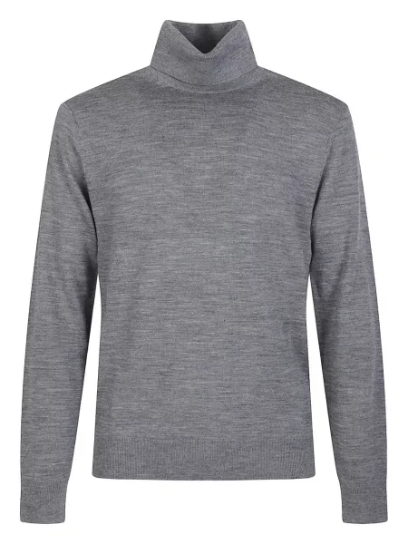 Sweter Michael Kors z wełny merino szary