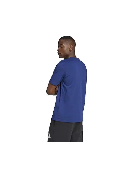ADIDAS SPORTSWEAR Tehnička sportska majica Essentials tamno / bijela plava