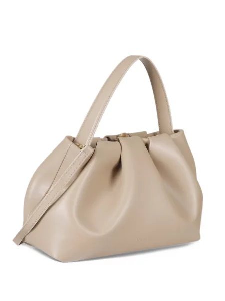 Τσάντα shopper Themoirè με βολάν