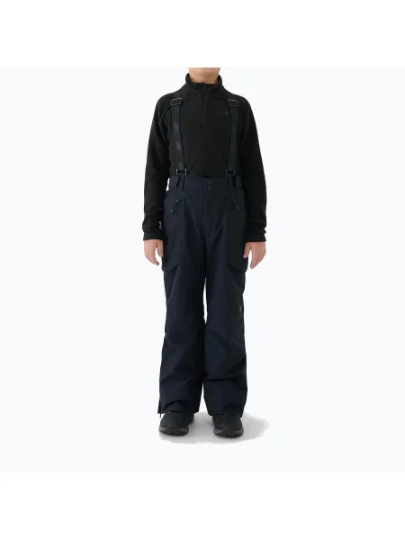 Pantaloni de schi pentru copii 4F Fnk deep black negru
