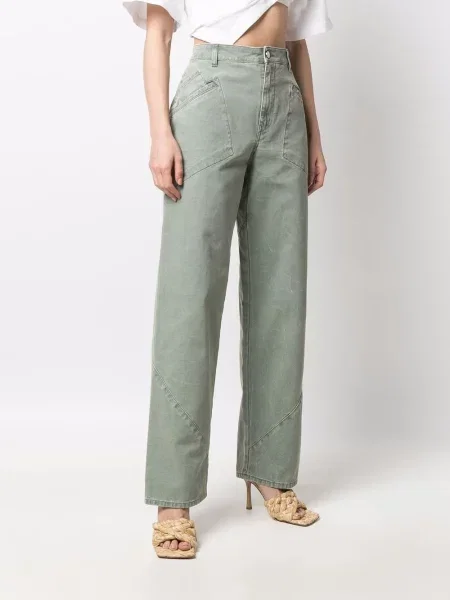 Pantaloni Alberta Ferretti verde
