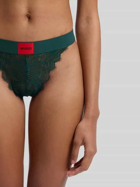 Stringi z kobiecej koronki model ‘TRING RL LACE’ Hugo