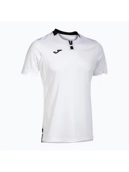 Tričko Joma Ranking SS white/black bílé
