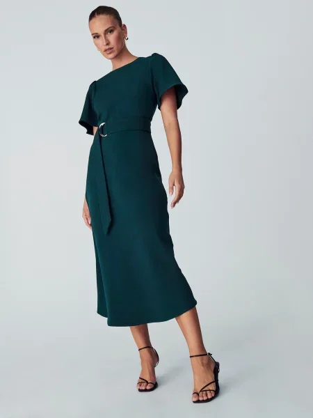 Willa Haljina Bessi smaragdno zelena