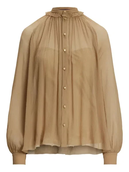 Bluză Ralph Lauren Collection plisată