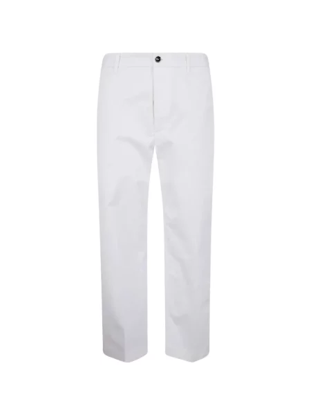 Pantaloni Nine In The Morning cu autograf alb