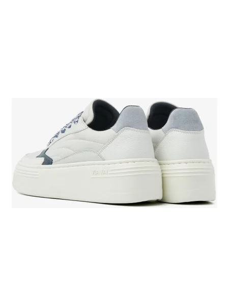 Sneakersy Via Vai skórzane białe
