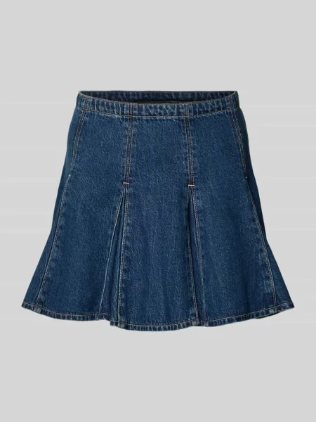 Jeansowa spódnica mini z mieszanka bawełny i lyocellu model GODET' Levi's