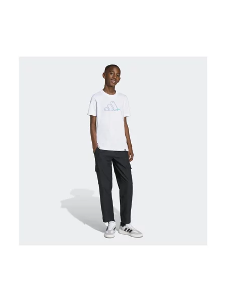 Tricou copii Adidas alb