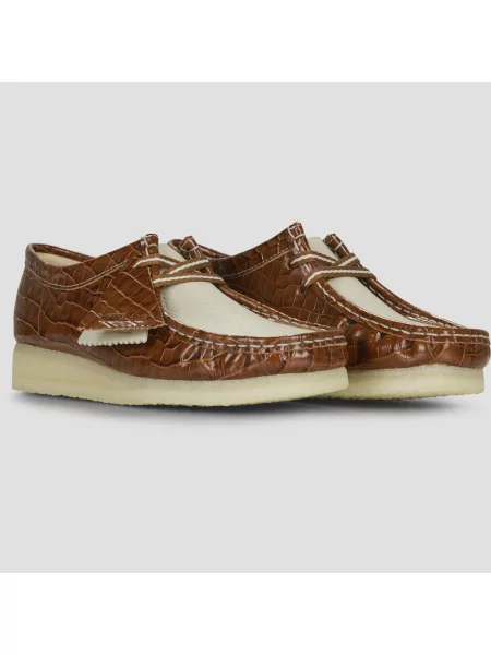 Pantofi Clarks Originals maro