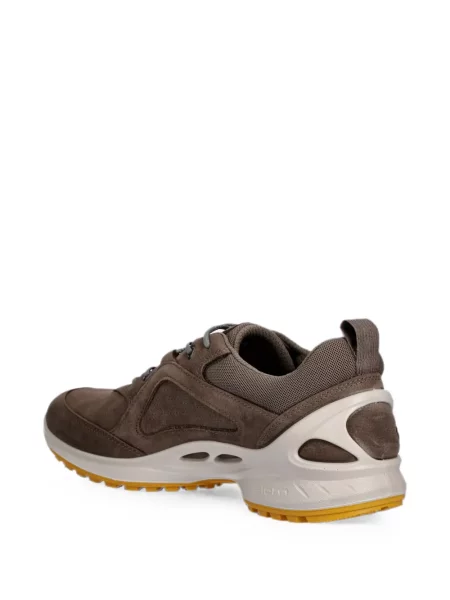Sneakerși Ecco din piele maro