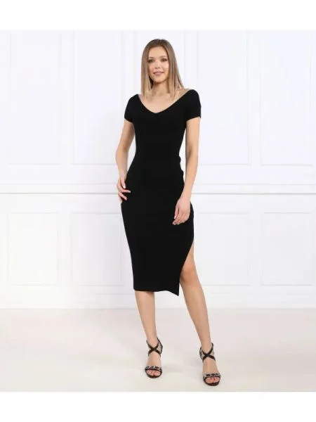 Marella Rochie Knitted Dress negru