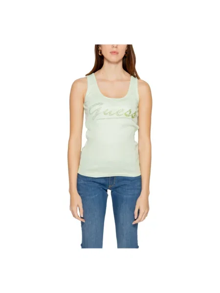 Jeansy Guess zielone