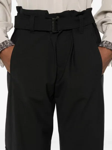 Pantaloni cargo Brunello Cucinelli negru