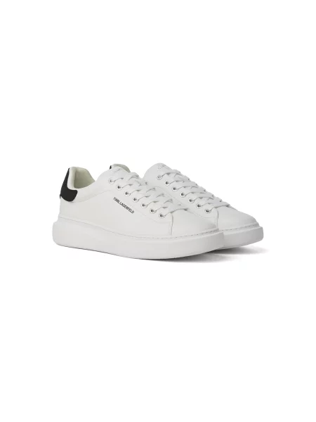 Sneakers KARL LAGERFELD Kore alb